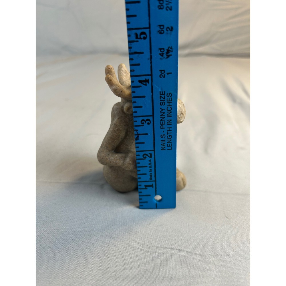 Second Nature Design Quarry Critters Mortimer Moose Mini Figurine 56511 2001 - Picture 6 of 7